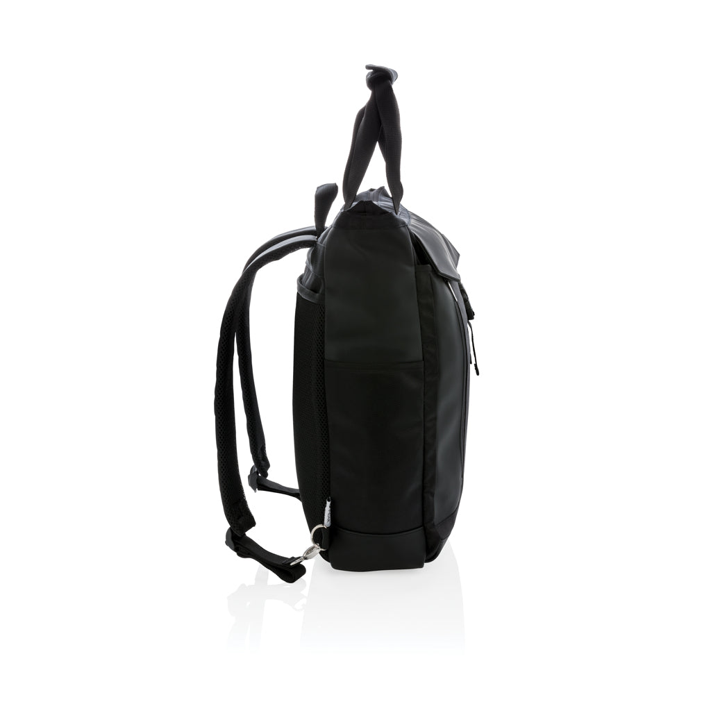 Swiss Peak RFID 15' laptop totepack PVC free - Black
