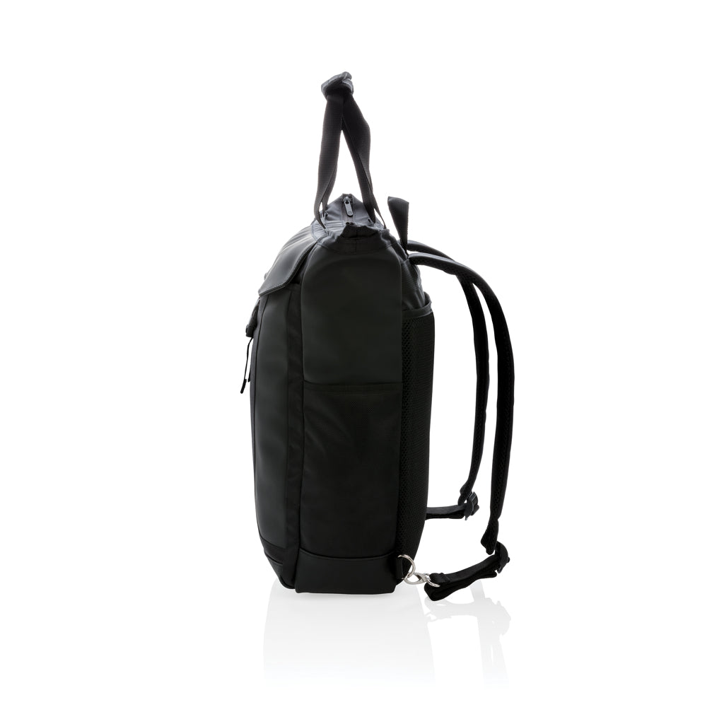 Swiss Peak RFID 15' laptop totepack PVC free - Black