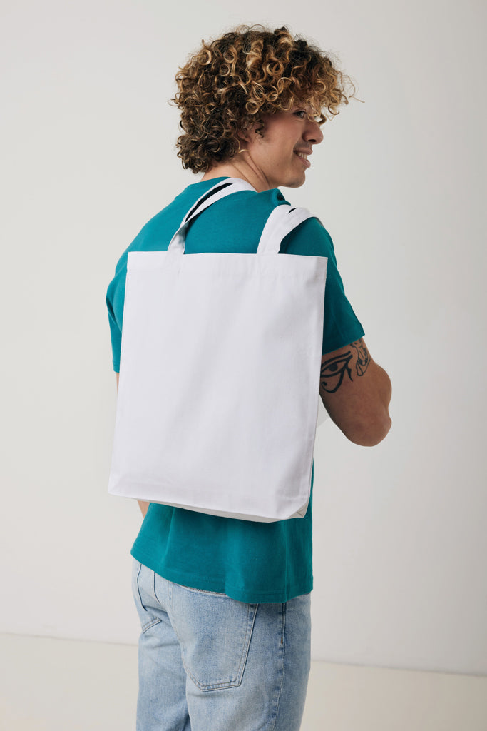 Impact AWARE™ recycled cotton tote 330 gsm - White