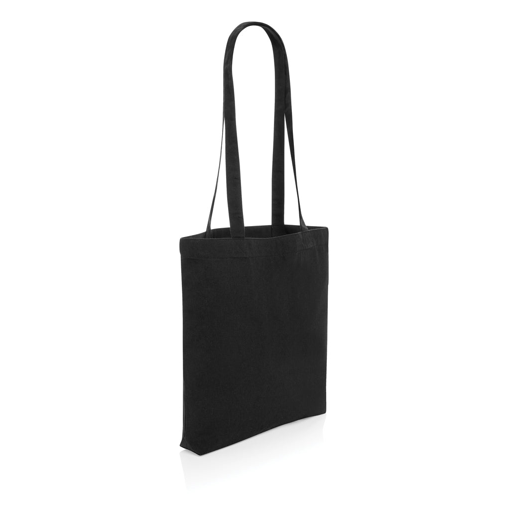 Impact AWARE™ recycled cotton tote 330 gsm - Black