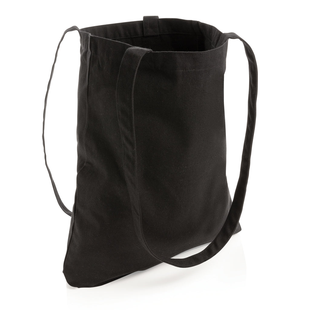 Impact AWARE™ recycled cotton tote 330 gsm - Black