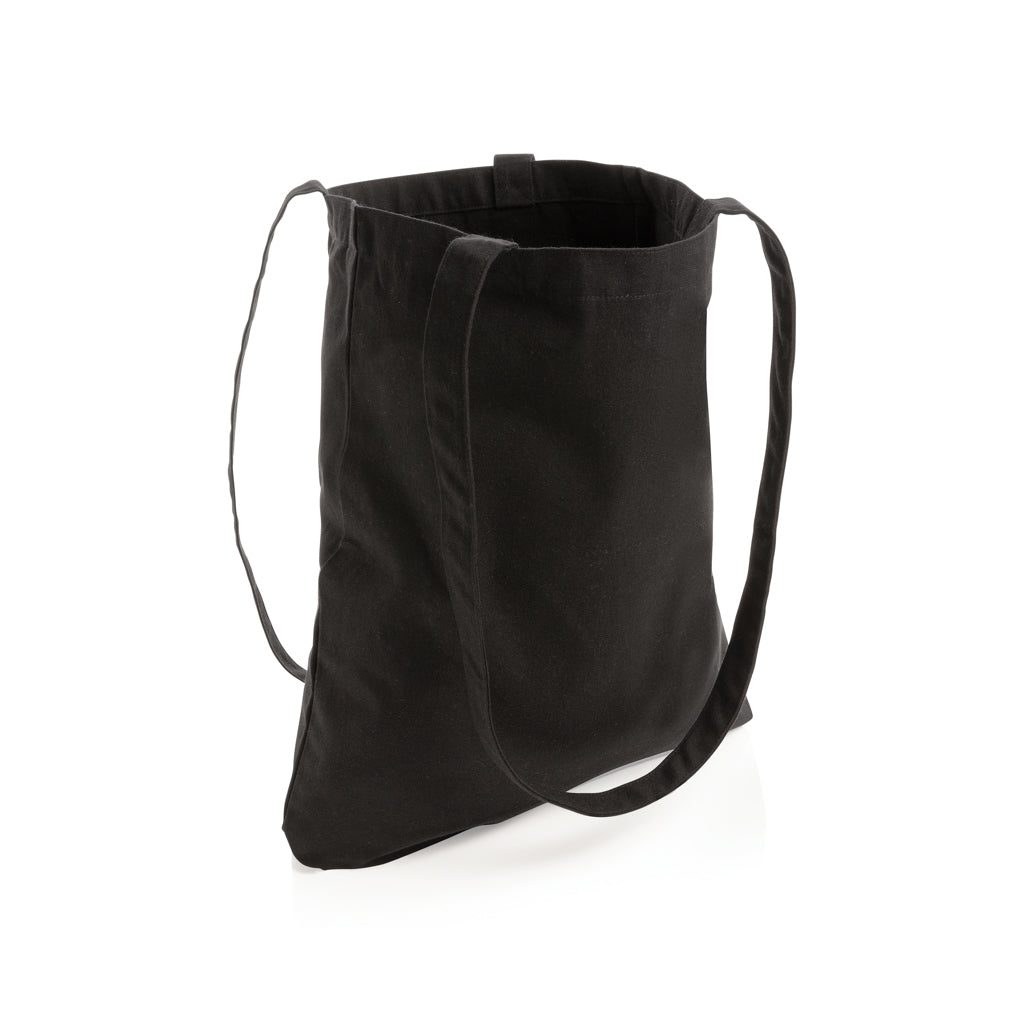 Impact AWARE™ recycled cotton tote 330 gsm - Black