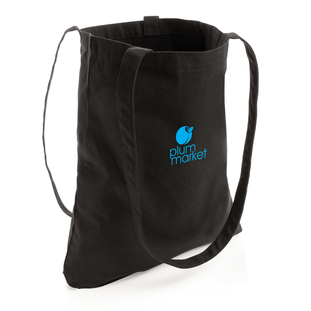 Impact AWARE™ recycled cotton tote 330 gsm - Black