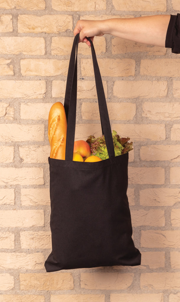 Impact AWARE™ recycled cotton tote 330 gsm - Black
