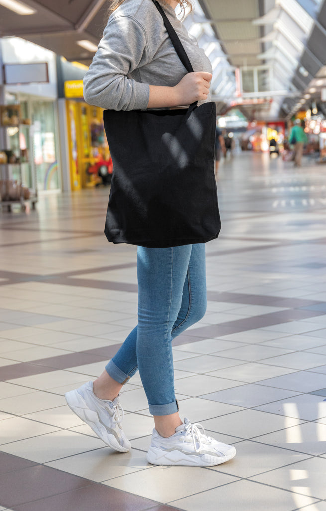Impact AWARE™ recycled cotton tote 330 gsm - Black