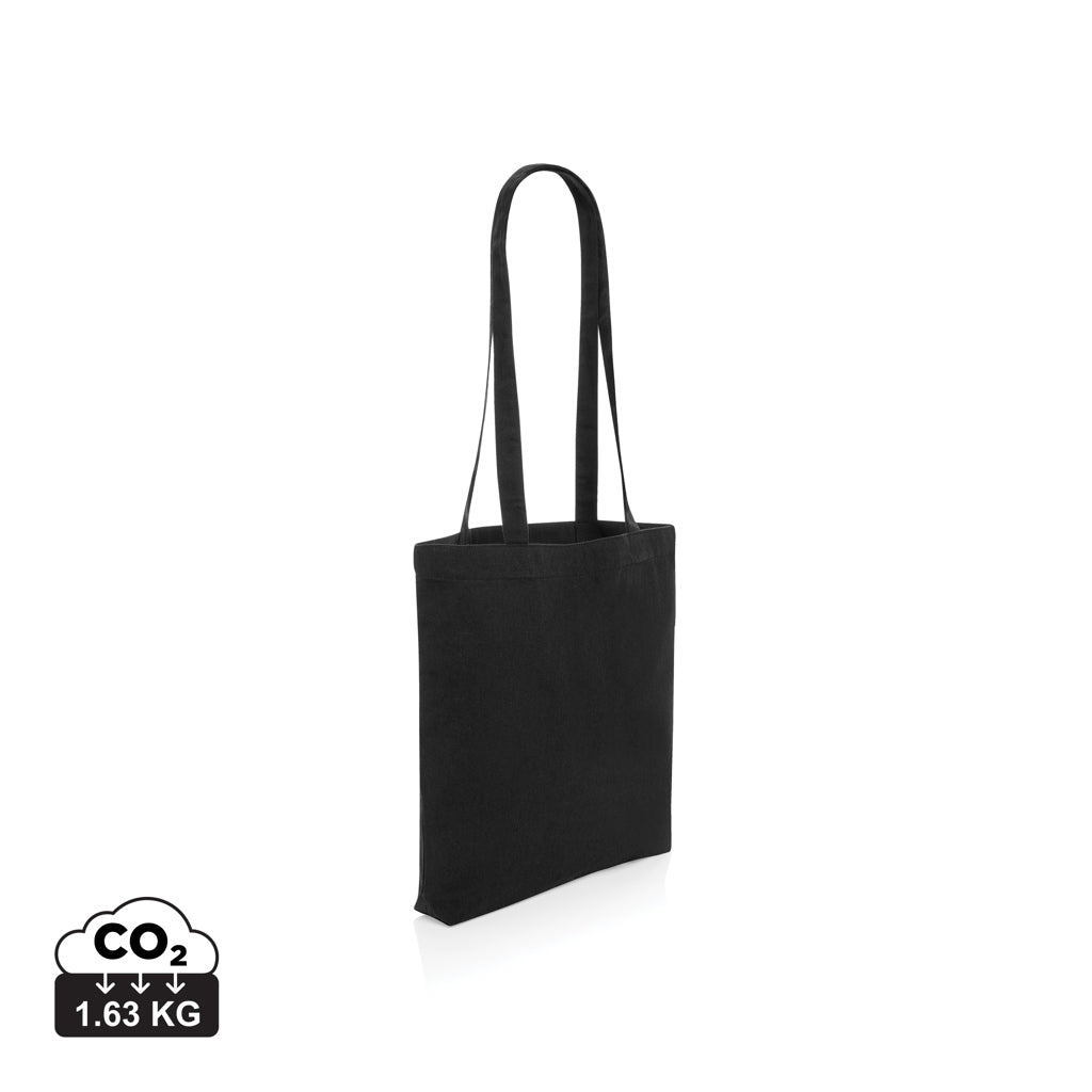 Impact AWARE™ recycled cotton tote 330 gsm - Black
