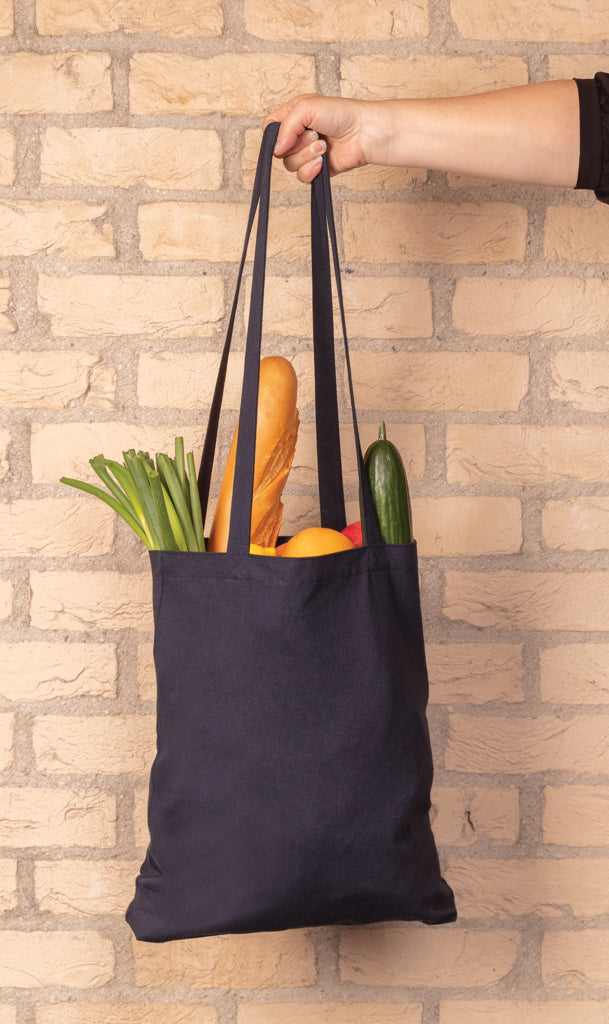 Impact AWARE™ recycled cotton tote 330 gsm - Navy