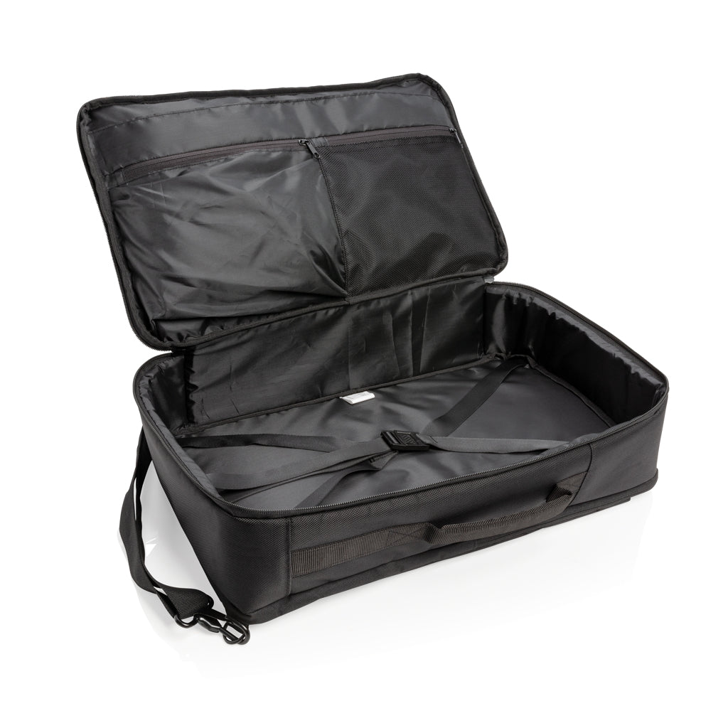 Swiss peak convertible travel backpack PVC free - Black