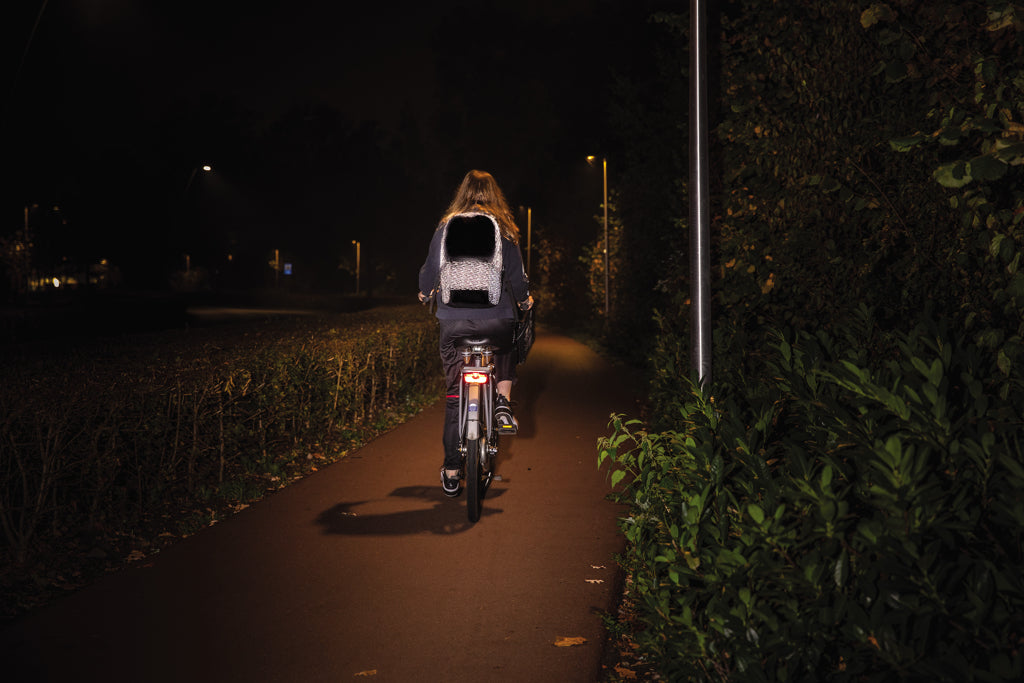 AWARE™ RPET Reflective laptop backpack - Black