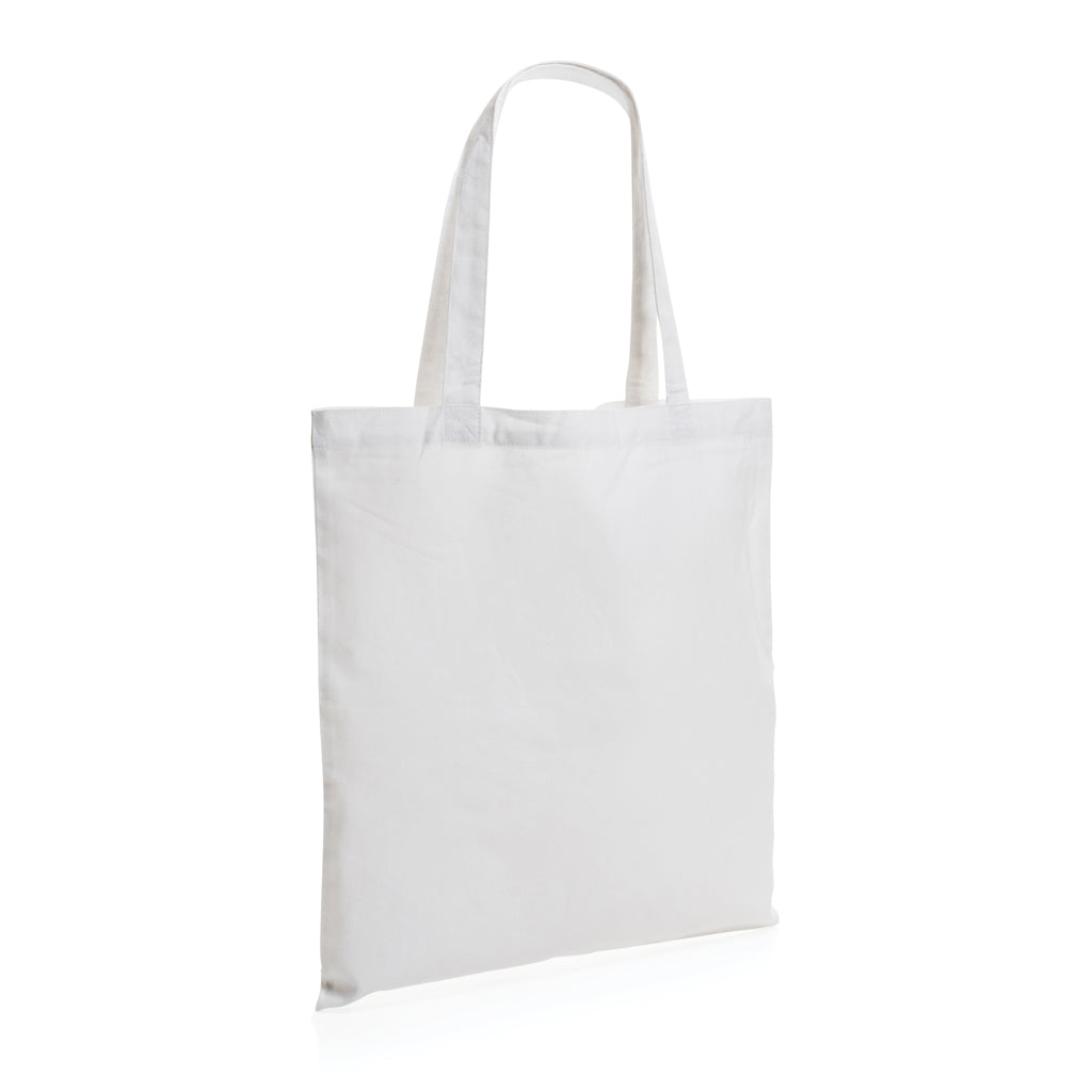 Impact AWARE™ Recycled cotton tote 145g - White