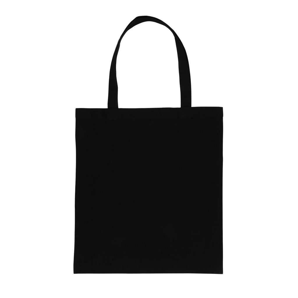 Impact AWARE™ Recycled cotton tote 145g - Black