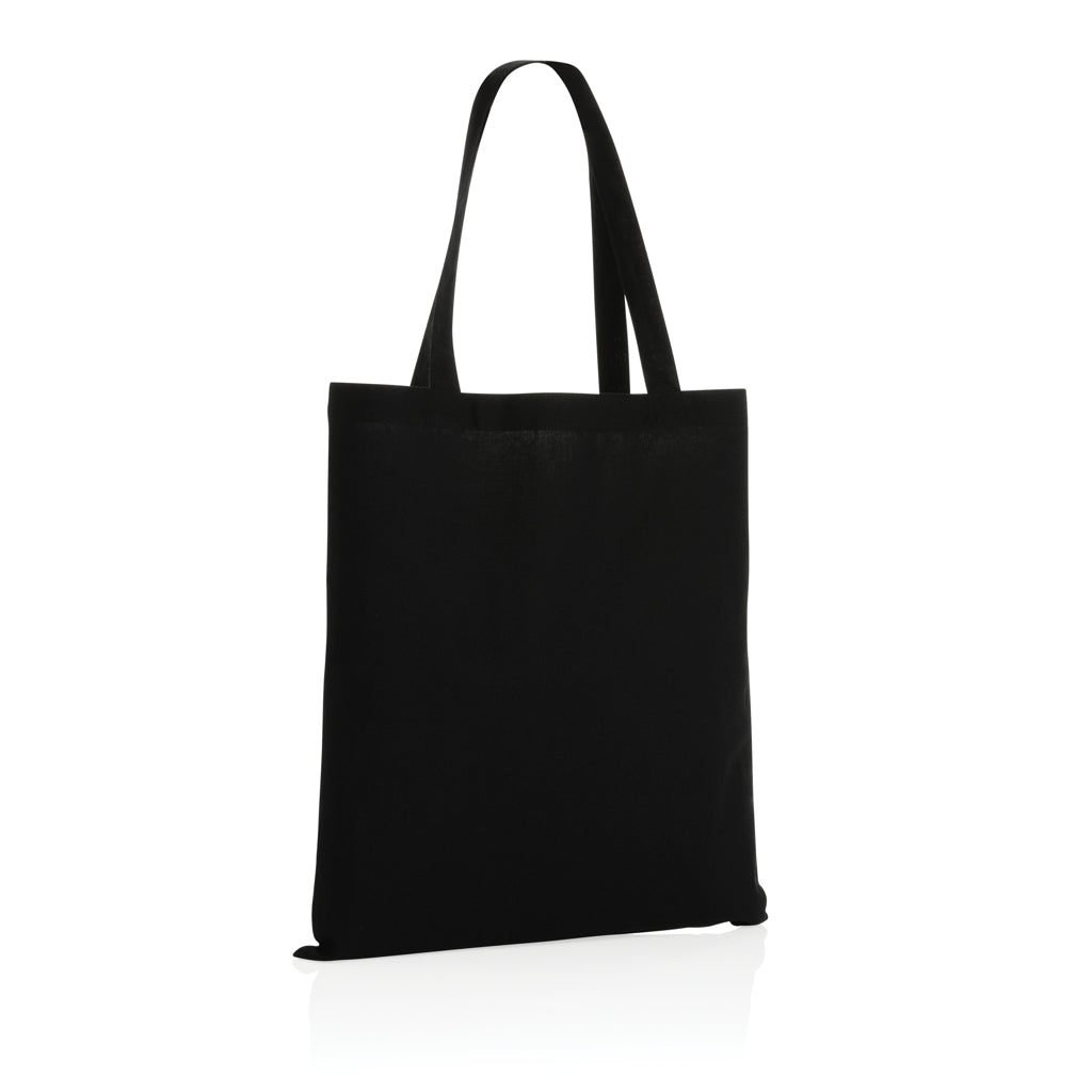 Impact AWARE™ Recycled cotton tote 145g - Black