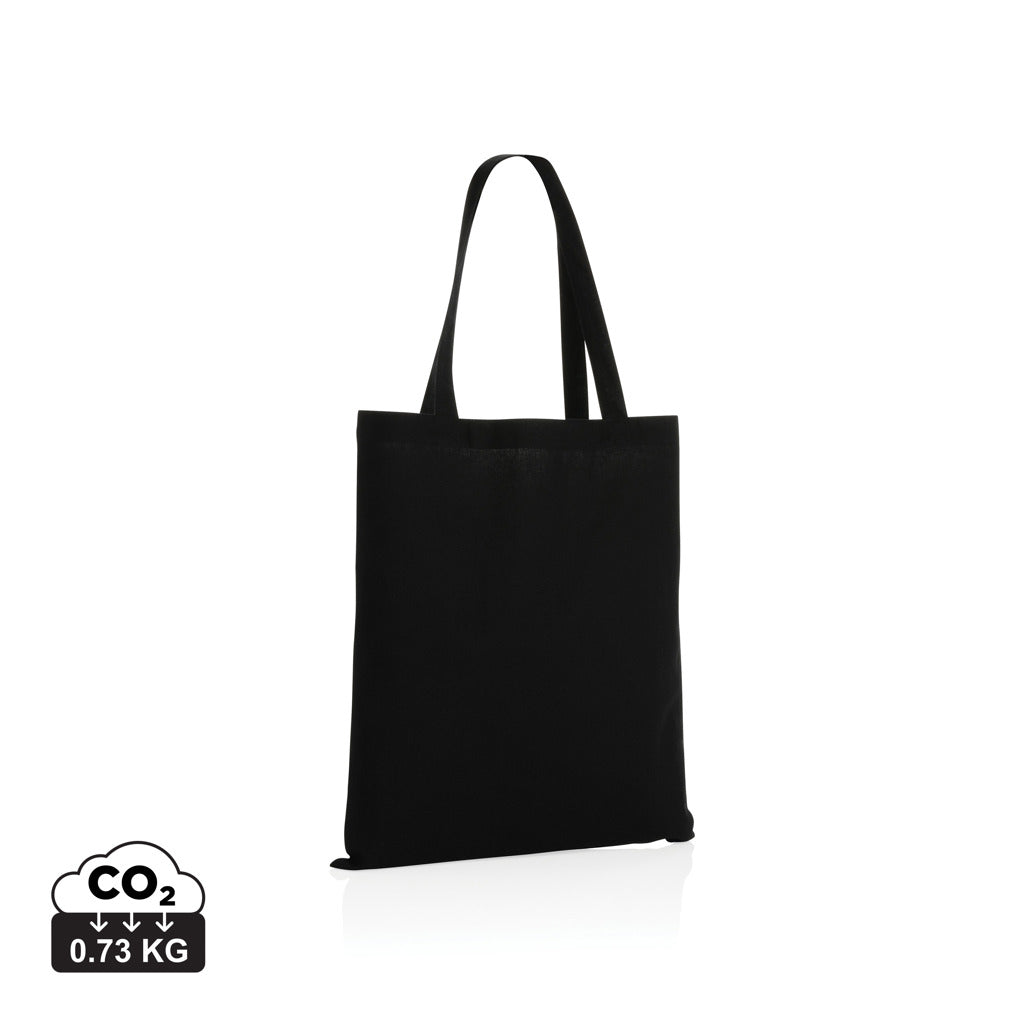 Impact AWARE™ Recycled cotton tote 145g - Black