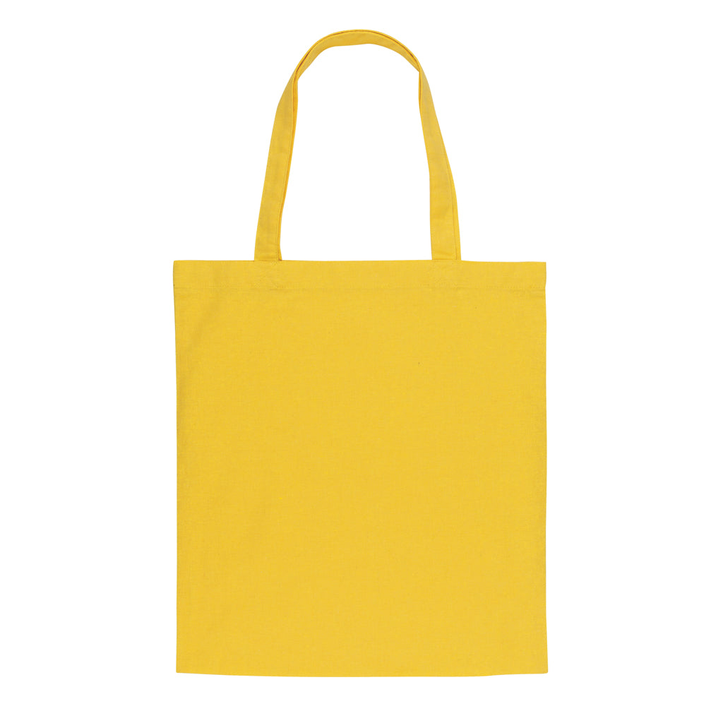 Impact AWARE™ Recycled cotton tote 145g - Yellow