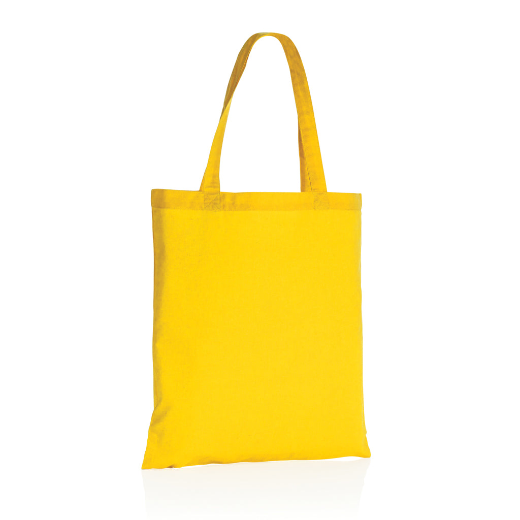 Impact AWARE™ Recycled cotton tote 145g - Yellow