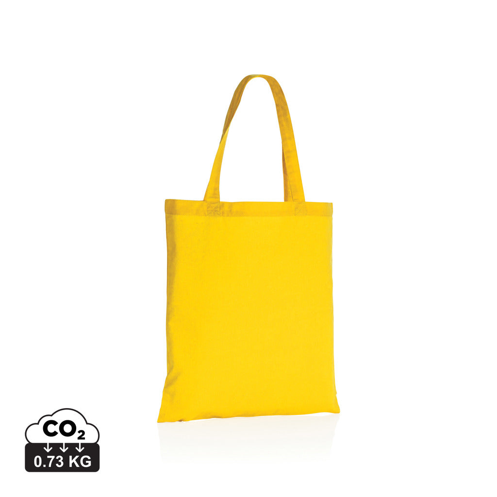 Impact AWARE™ Recycled cotton tote 145g - Yellow