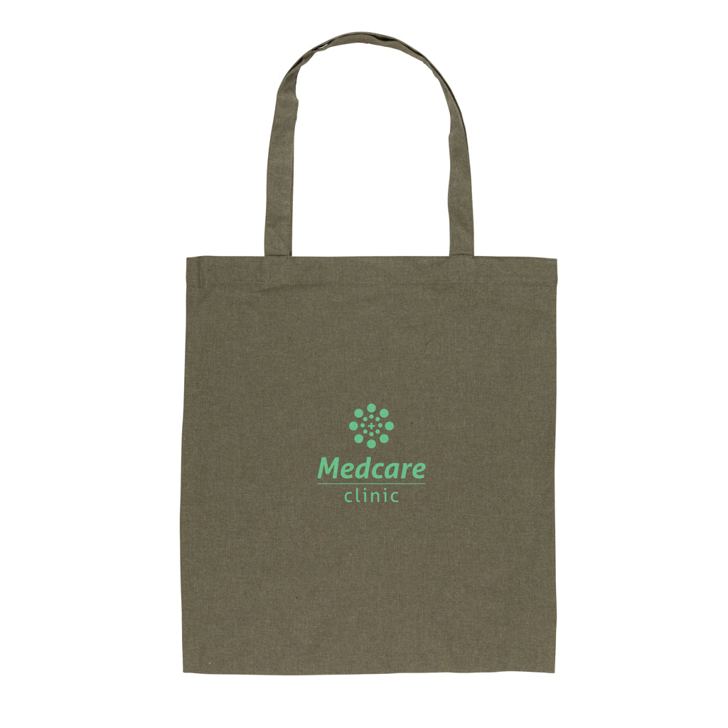 Impact AWARE™ Recycled cotton tote 145g - Green