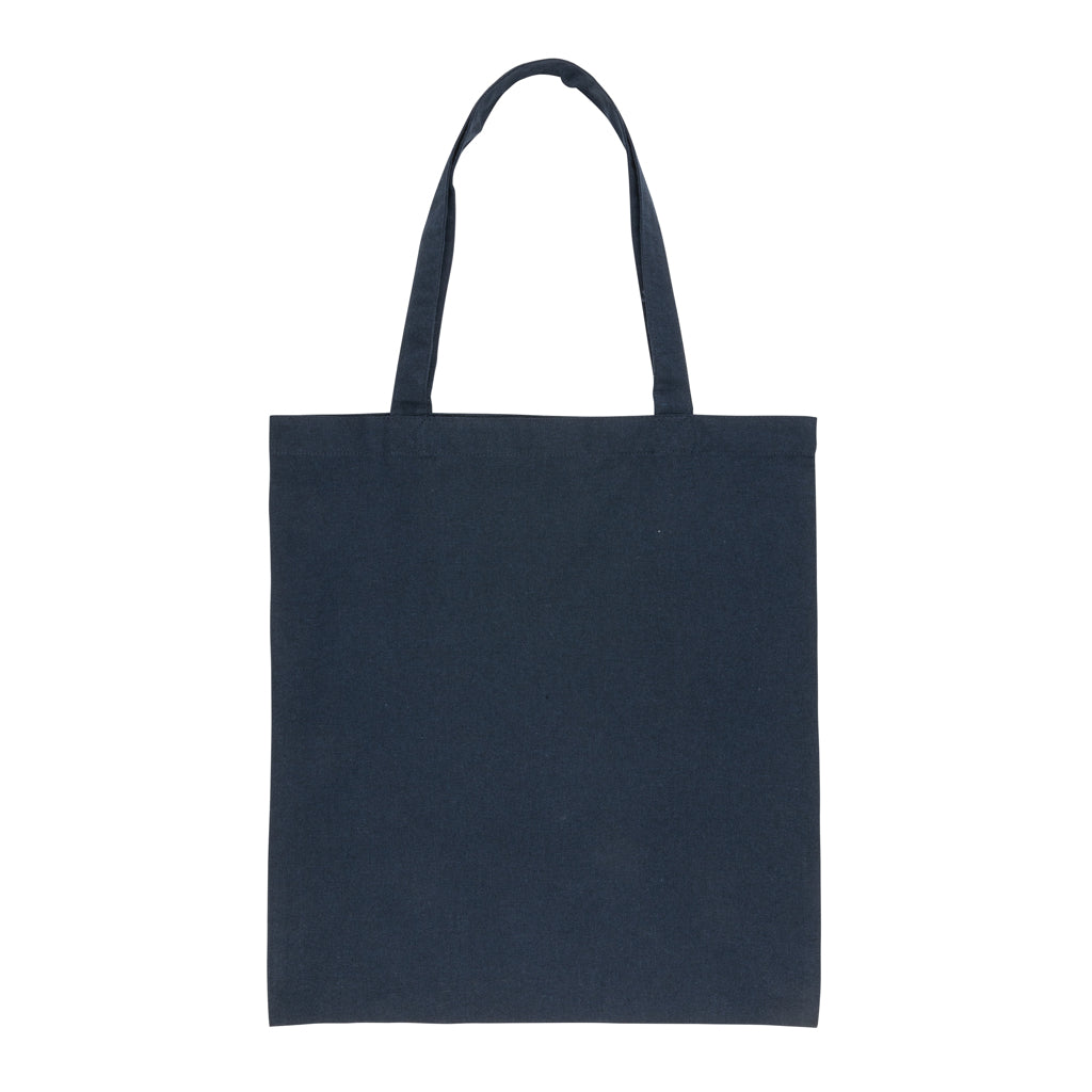Impact AWARE™ Recycled cotton tote 145g - Navy