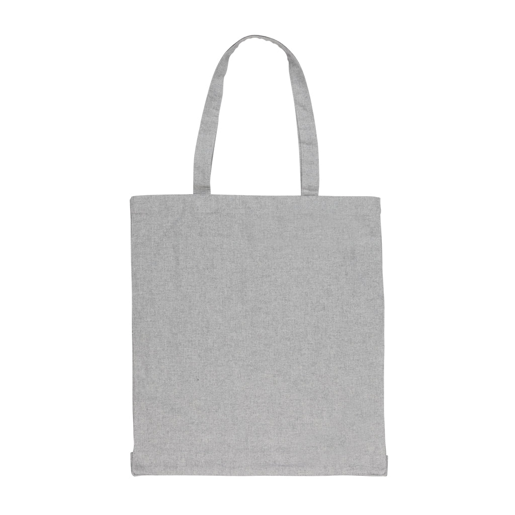 Impact AWARE™ Recycled cotton tote w/bottom 145g - Grey