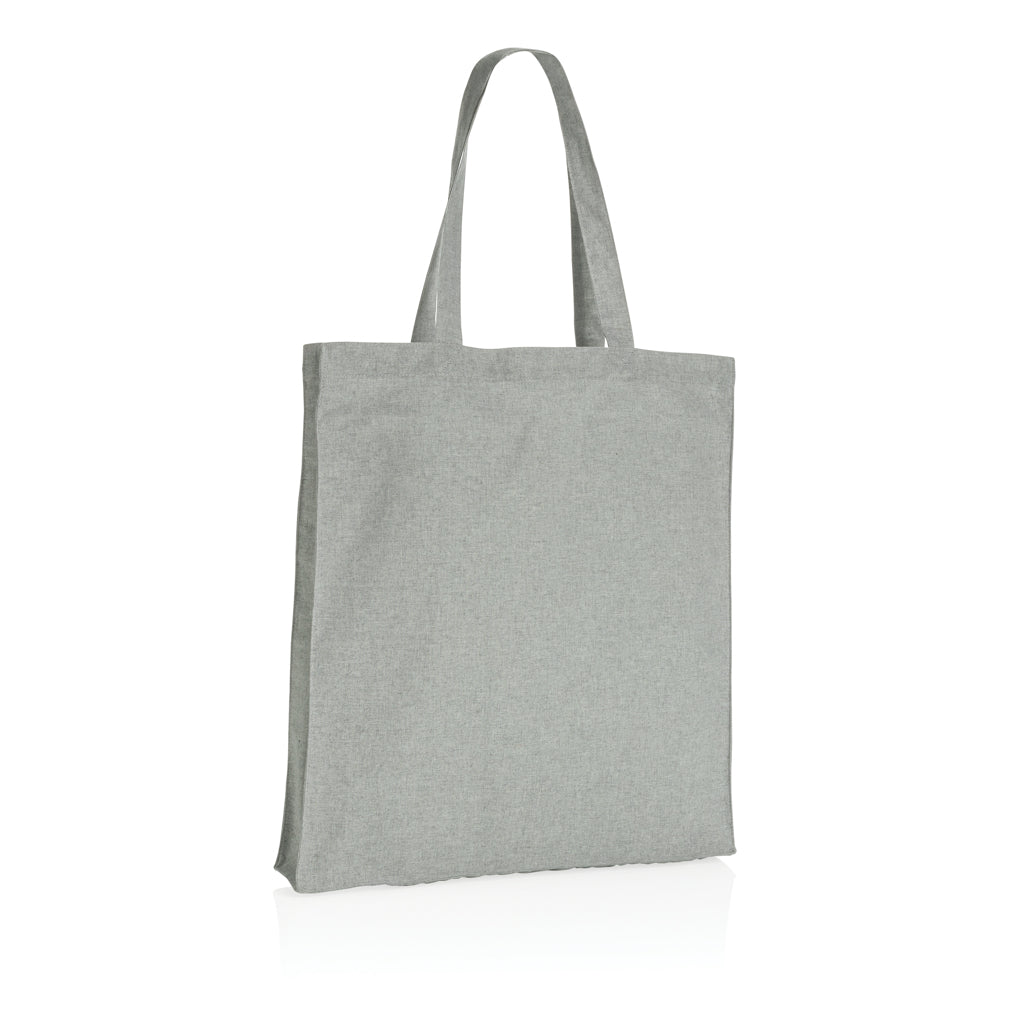 Impact AWARE™ Recycled cotton tote w/bottom 145g - Grey