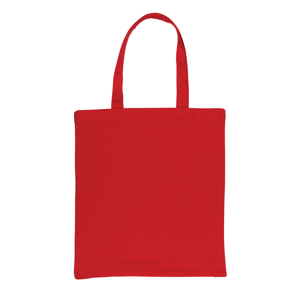 Impact AWARE™ Recycled cotton tote w/bottom 145g - Red