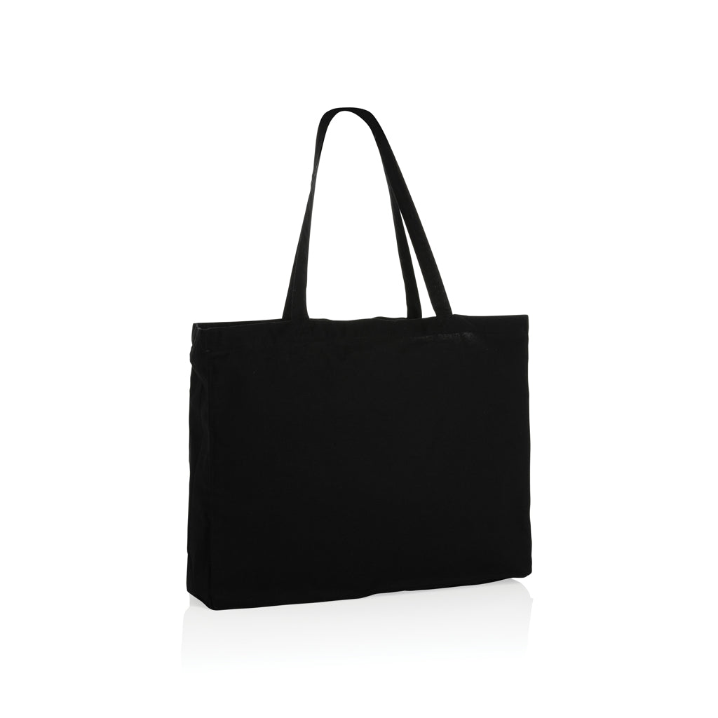 Impact AWARE™ Recycled cotton shopper 145g - Black