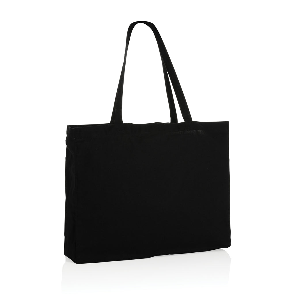 Impact AWARE™ Recycled cotton shopper 145g - Black