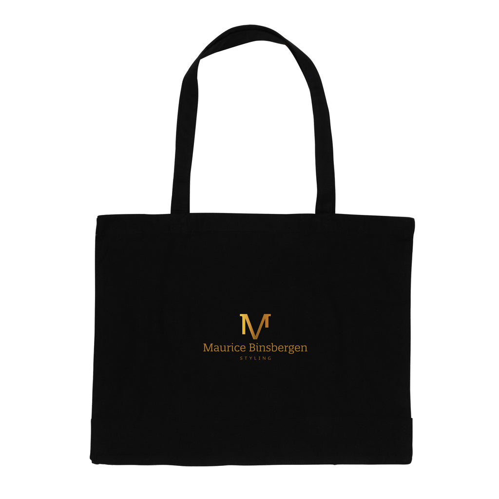 Impact AWARE™ Recycled cotton shopper 145g - Black