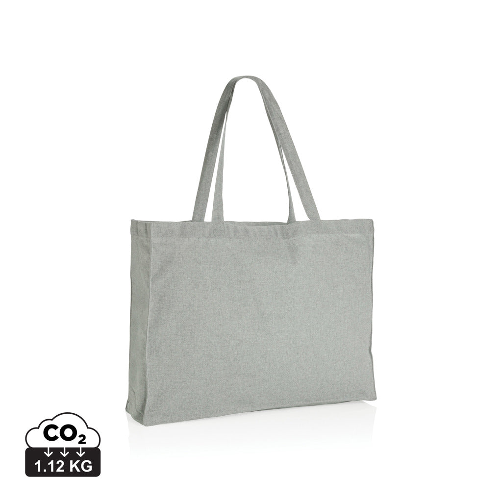 Impact AWARE™ Recycled cotton shopper 145g - Grey