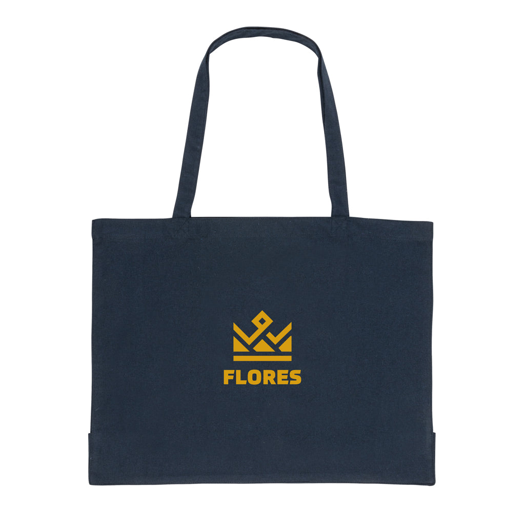 Impact AWARE™ Recycled cotton shopper 145g - Navy