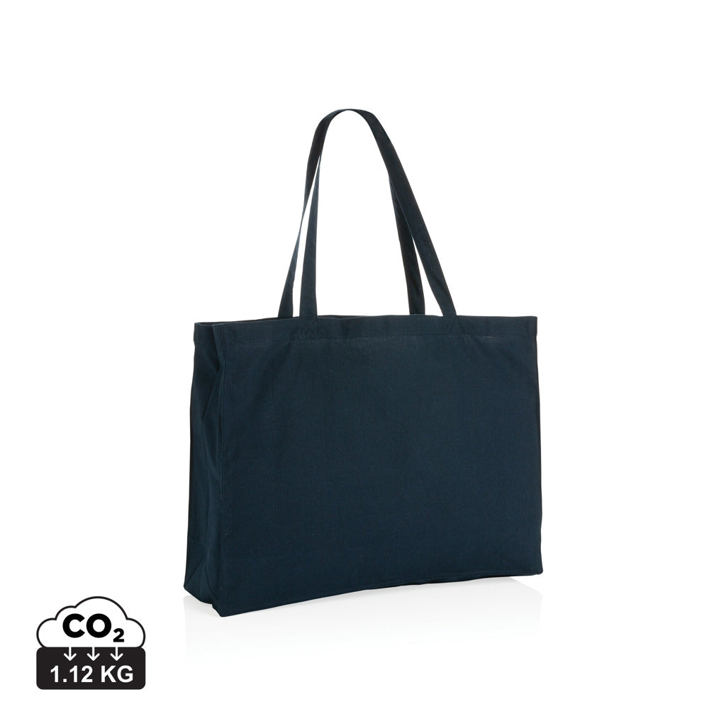 Impact AWARE™ Recycled cotton shopper 145g - Navy