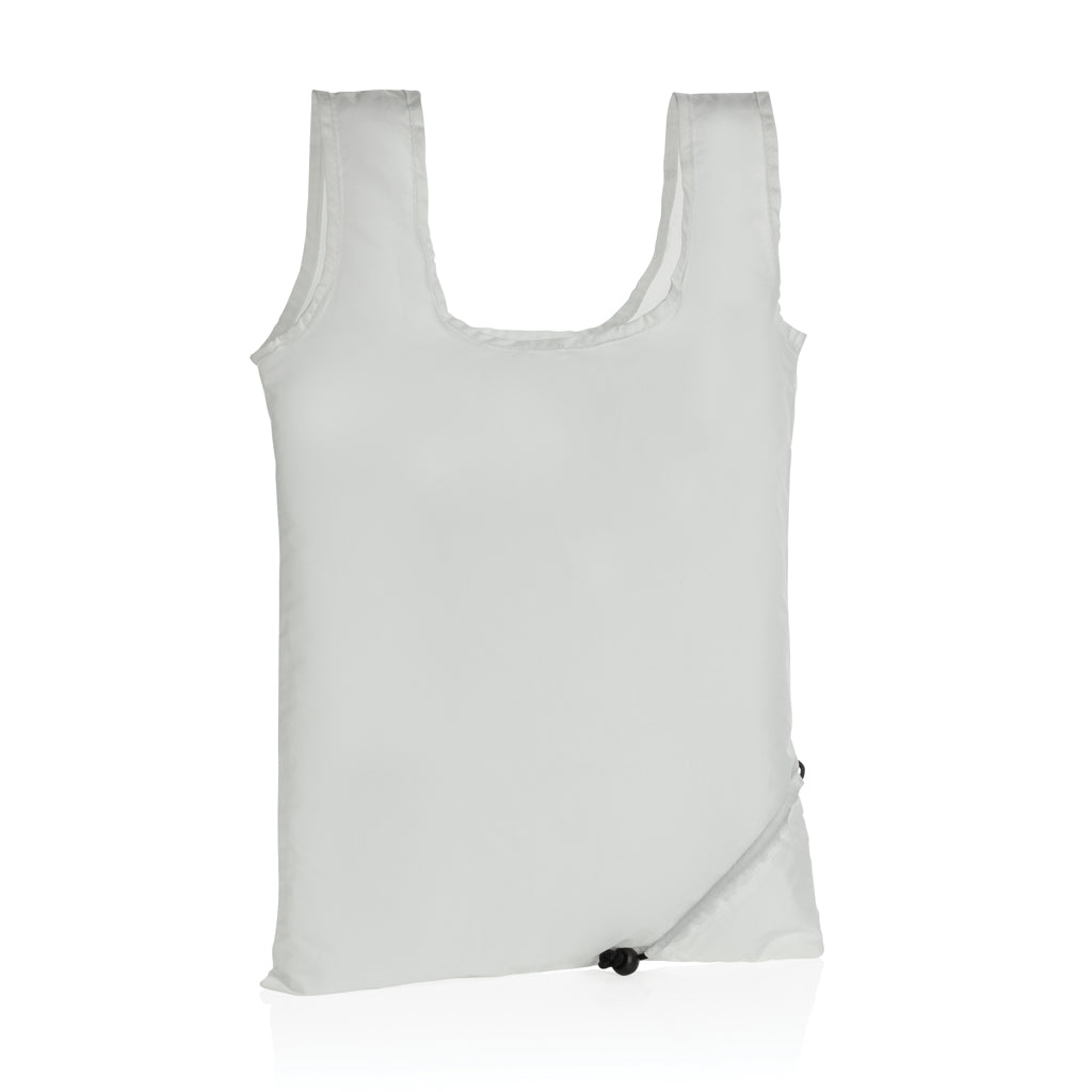 Impact AWARE™ RPET 190T foldable shopper - White