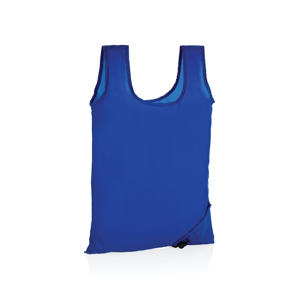 Impact AWARE™ RPET 190T foldable shopper - Blue