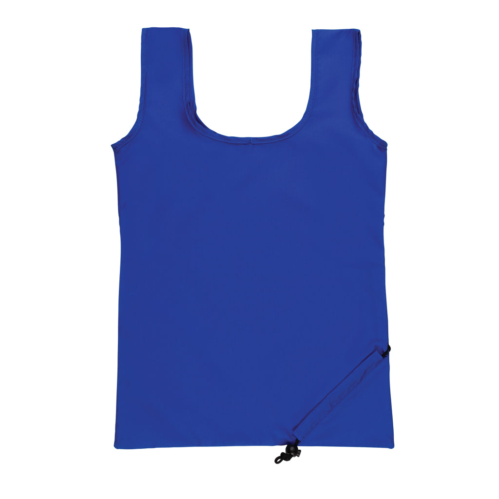Impact AWARE™ RPET 190T foldable shopper - Blue