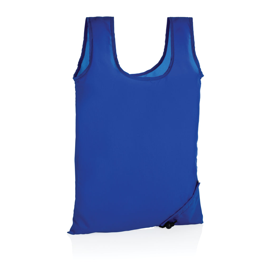 Impact AWARE™ RPET 190T foldable shopper - Blue