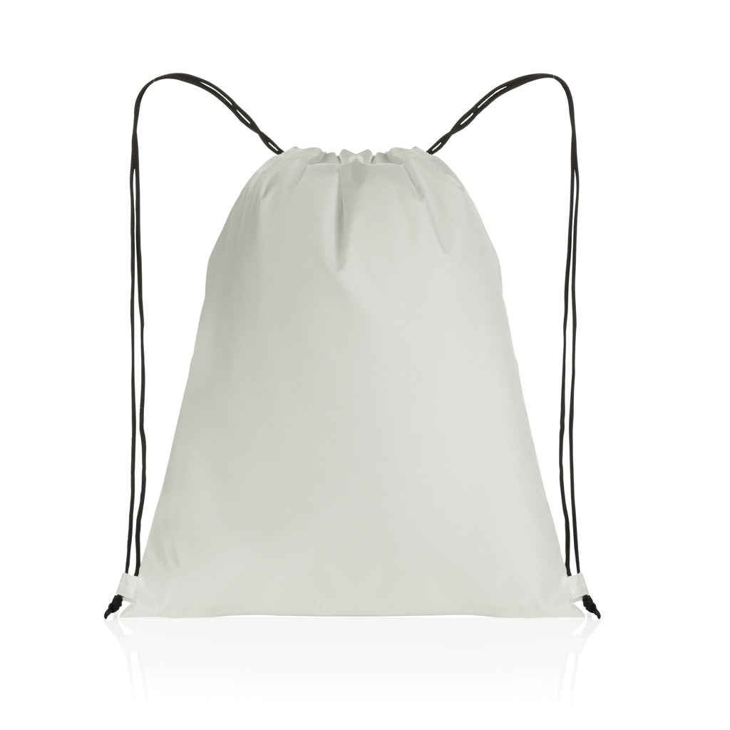 Impact AWARE™ RPET 190T drawstring bag - White