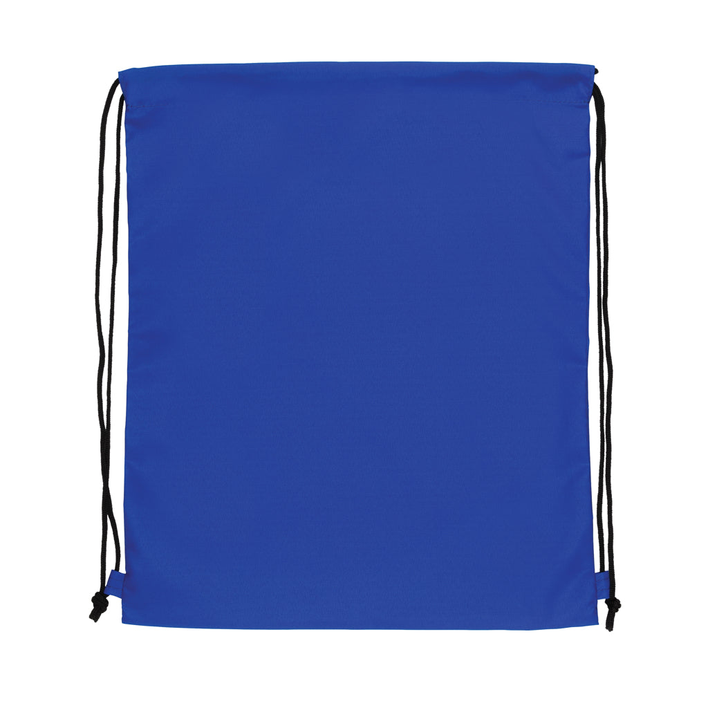 Impact AWARE™ RPET 190T drawstring bag - Blue