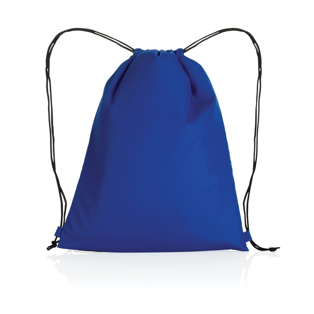 Impact AWARE™ RPET 190T drawstring bag - Blue