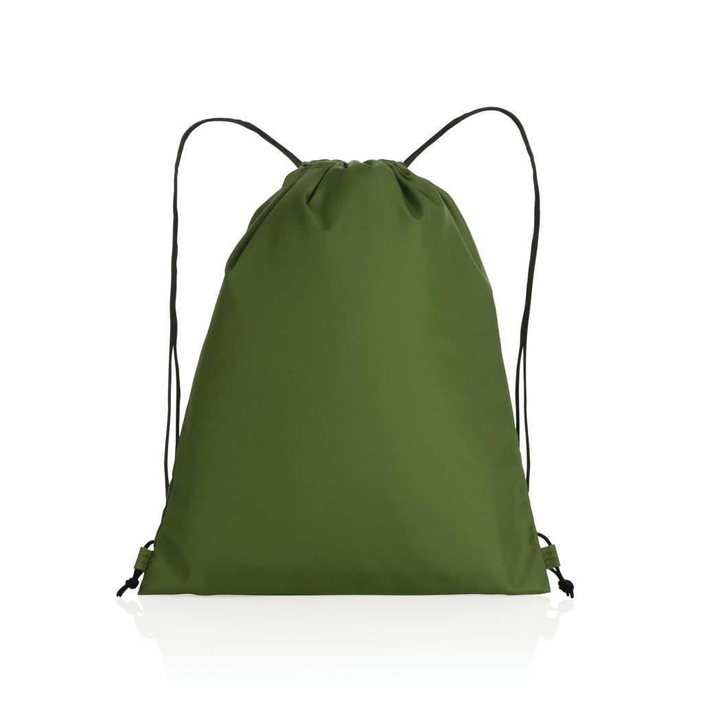 Impact AWARE™ RPET 190T drawstring bag - Green