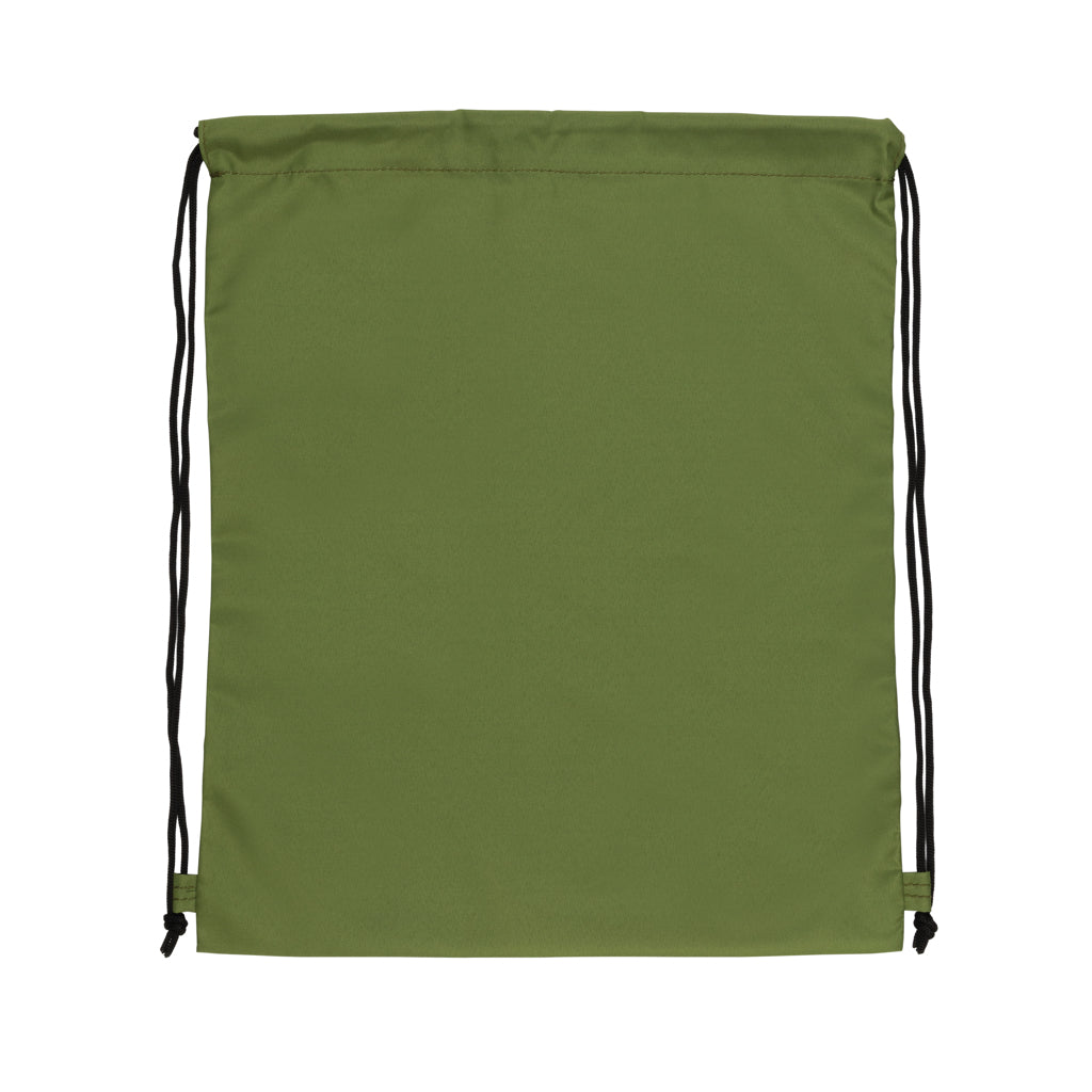 Impact AWARE™ RPET 190T drawstring bag - Green