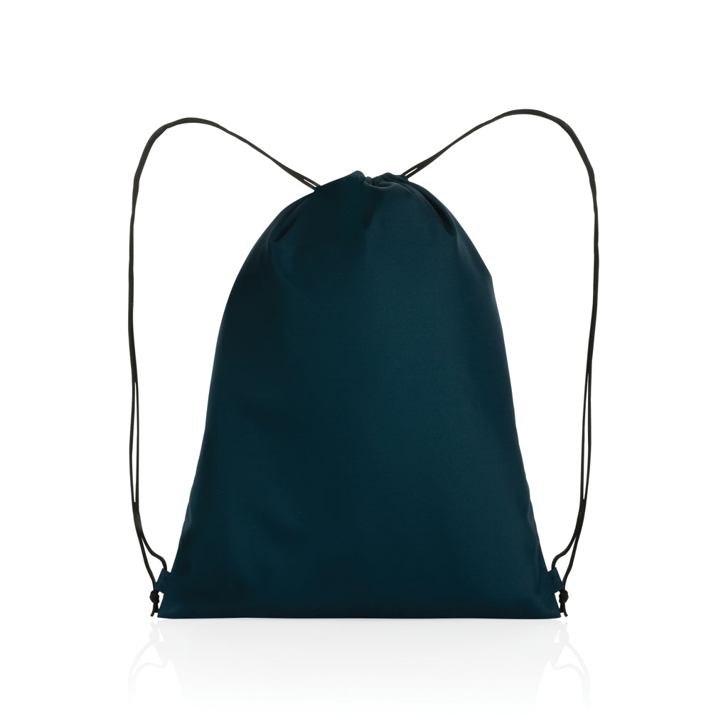 Impact AWARE™ RPET 190T drawstring bag - Navy