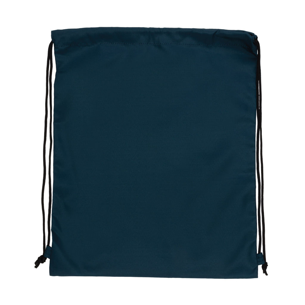 Impact AWARE™ RPET 190T drawstring bag - Navy