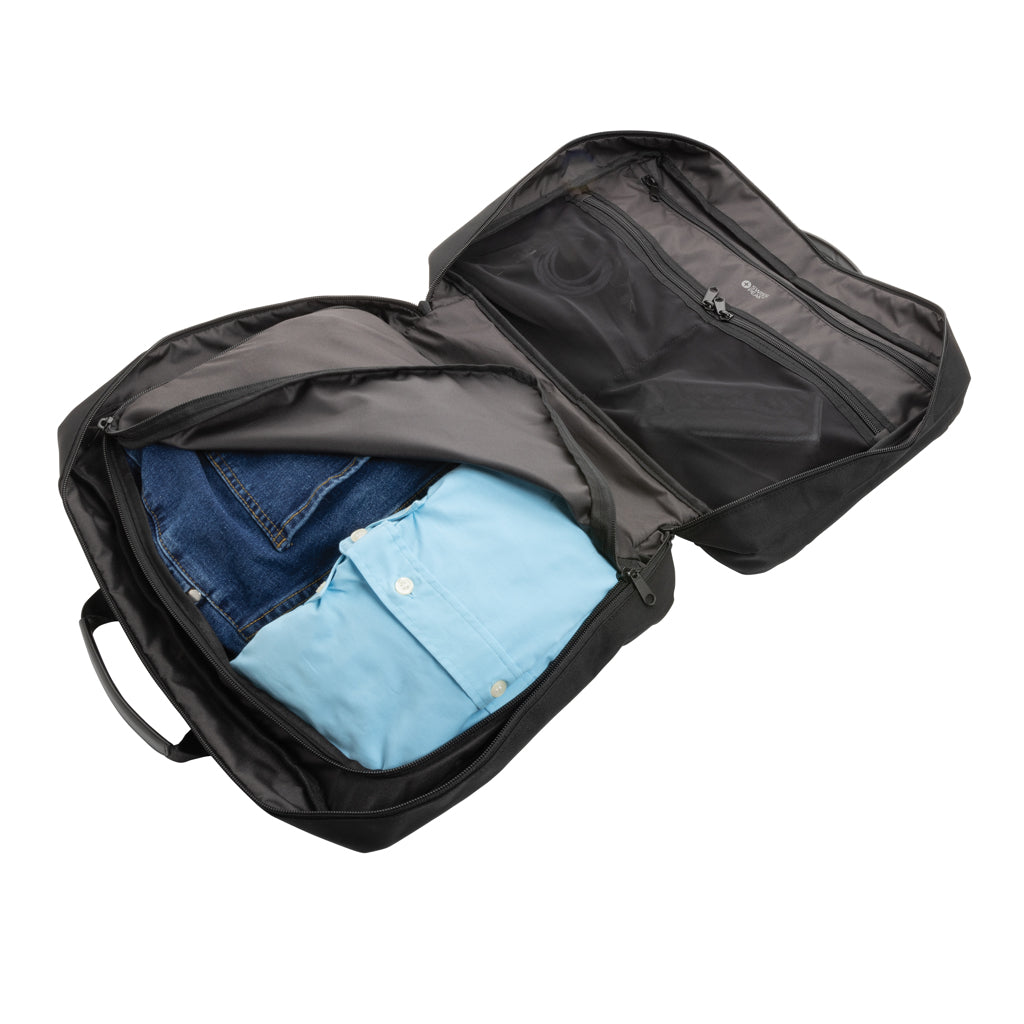 Swiss Peak Aware™ executive 2-in-1 laptop backpack - Black