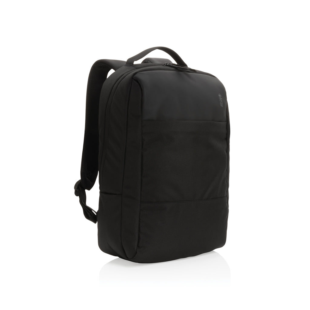 Swiss Peak AWARE™ RPET 15.6 inch day pack - Black