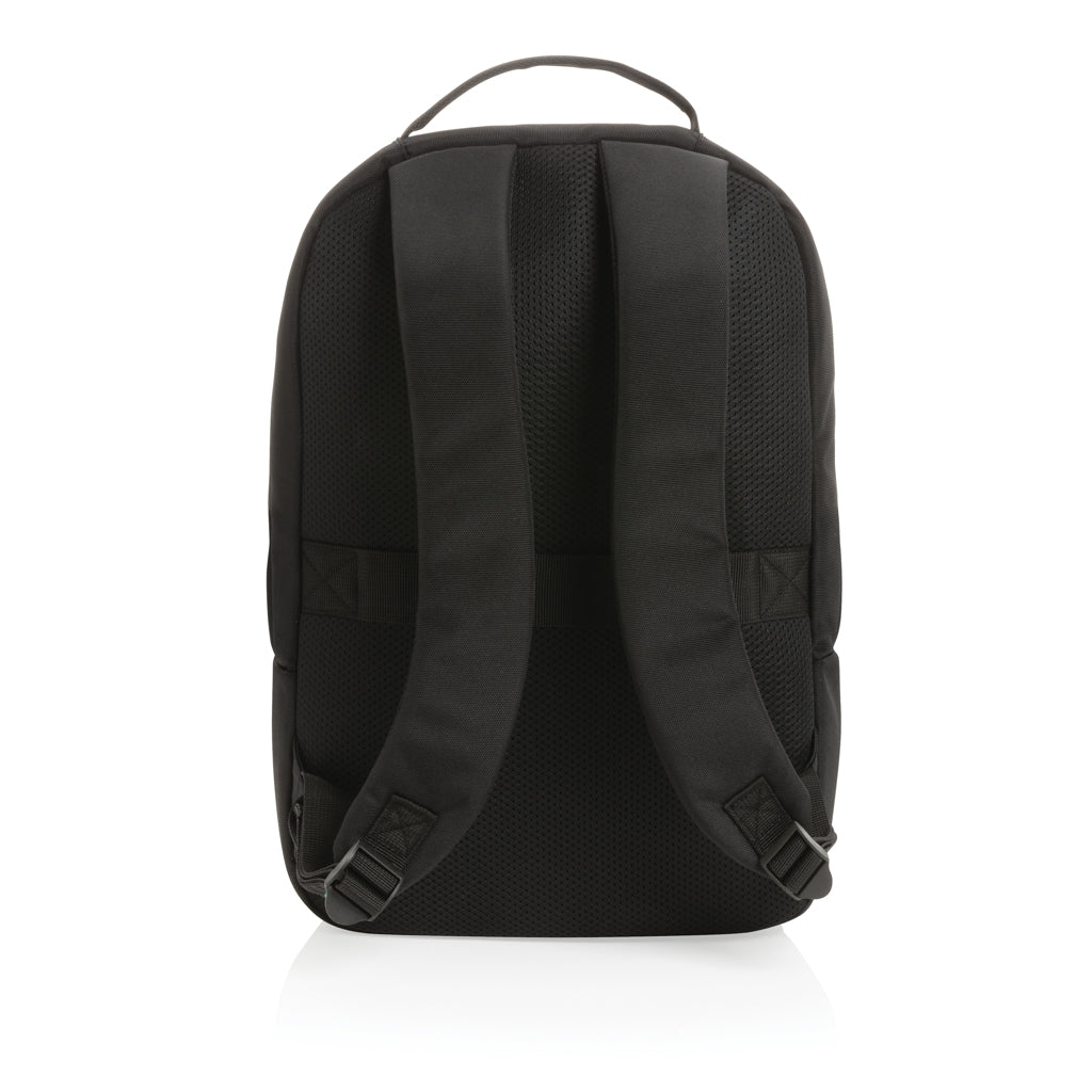 Swiss Peak AWARE™ RPET 15.6 inch day pack - Black