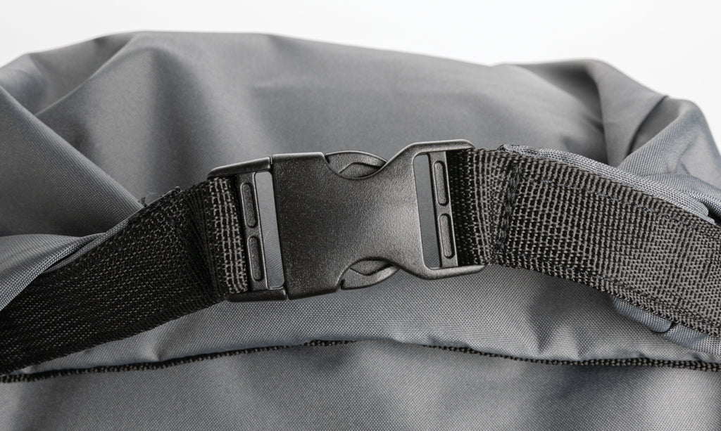 Impact AWARE™ RPET lightweight rolltop backpack - Anthracite