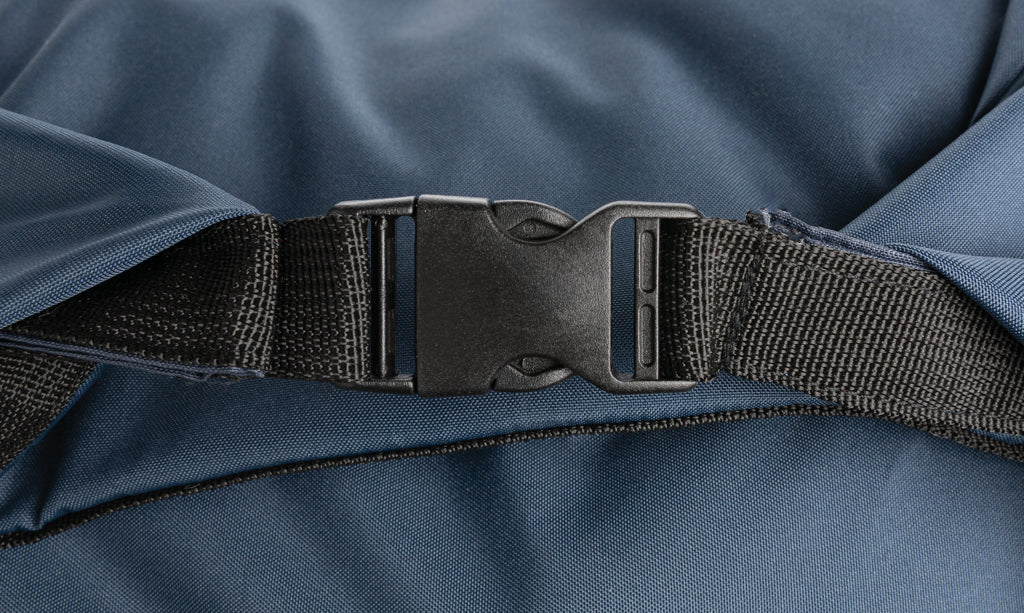 Impact AWARE™ RPET lightweight rolltop backpack - Navy