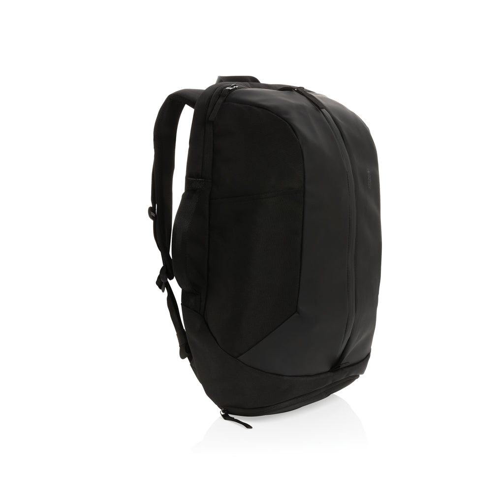 Swiss Peak AWARE™ RPET 15.6 inch work/gym backpack - Black