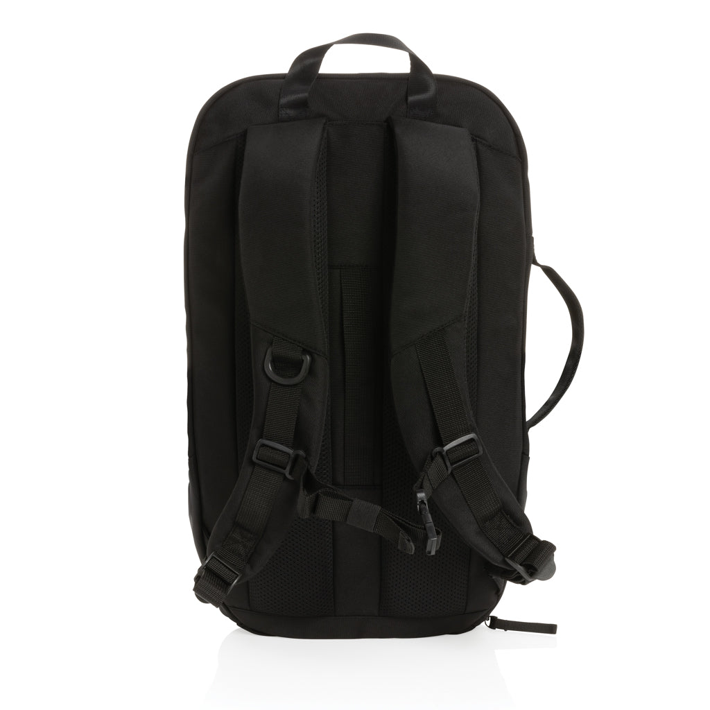 Swiss Peak AWARE™ RPET 15.6 inch work/gym backpack - Black
