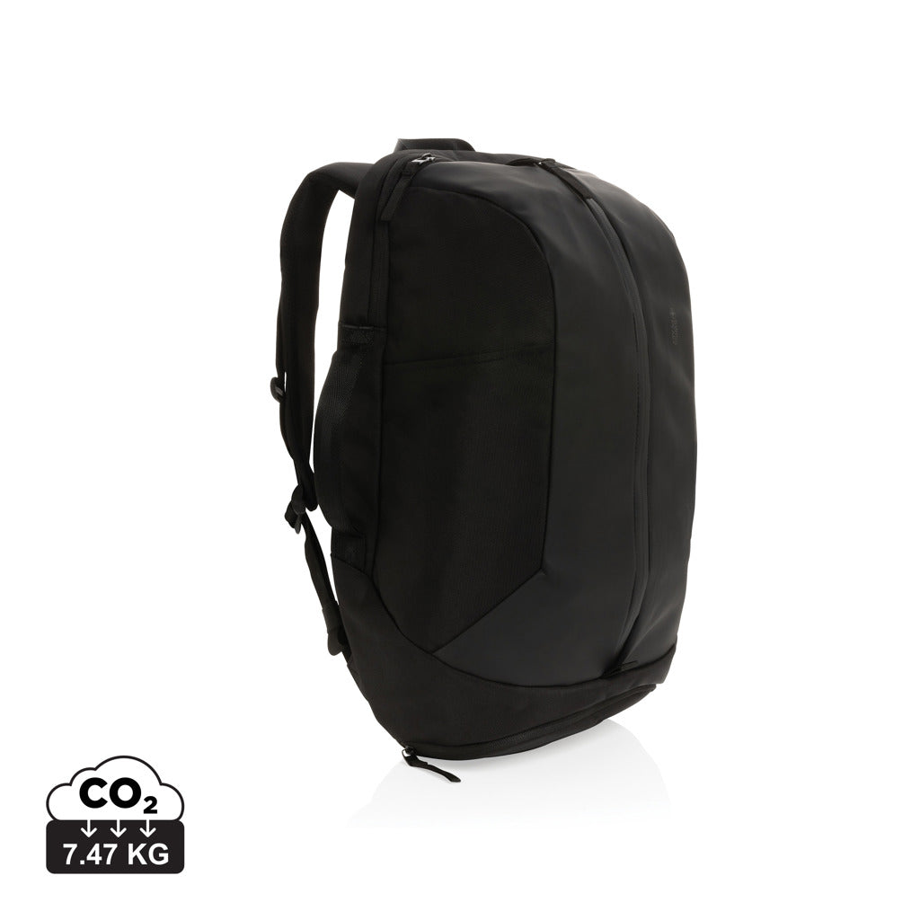 Swiss Peak AWARE™ RPET 15.6 inch work/gym backpack - Black